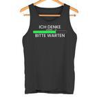 Ich Denke Informatiker It Nerd Itler Programmer Tank Top