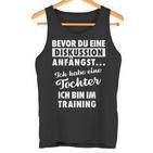 Ich Habe Eine Tochter -Ater Und Tochter Tank Top