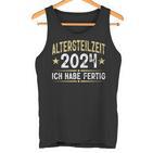 Ich Habe Fertig Rente Retirement Tank Top