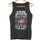 Ich Lebe Nicht In New York Aber New York Lebt In Mir Tank Top