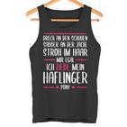 Ich Liebe Mein Haflinger Pony Ich Liebe Mein Haflinger Tank Top