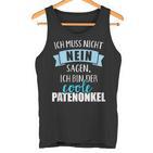 Ich Muss Nicht Nein Sagen Ich Bin Der Coole Patenonkel Tank Top