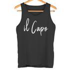 Il Capo Italian The Boss Tank Top