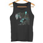 Kaiju Monster Anime 8 Tank Top