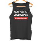 Klar Hab Ich Gewgenommen Ich Wog Mal 3500 G Tank Top