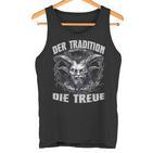 Krampus T Evil Nikolaus Perchtenlaus Krampus Mask Perchten Tank Top