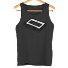 Lässig Nostalgic Mixtape Cassette Gray Tank Top