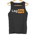 Leg Day Squats Tank Top