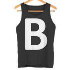 Letter B Tank Top