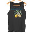 Limonata Di Limoneintage Lemon Lemonade Summer  Tank Top