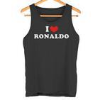 I Love Ronaldo I Love Ronaldo Tank Top