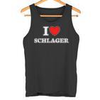 I Love Schlager I Love Schlager Fan Tank Top