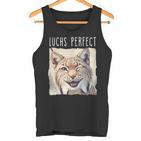 Luchs Perfect X Lynx Bobcat Looks Perfect Lustiger Luchs Tank Top