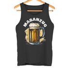 Maßanzug Maß Bier Bayrischer Spruch Maßkrug Bierkrug Tank Top