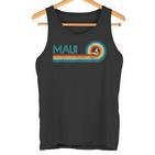 Maui Hawaiiintage Surfer Souvenir Surf Tank Top