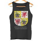 Mecklenburgorpommern German With Crest Tank Top