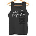 Meister 2024 Aufsteiger Champion Team Football Fun Blue Tank Top