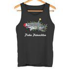 Merry Hainachten Shark Children's Boys Christmas Ugly Christmas Tank Top