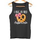 With I Mog Mi Ned Aufbrezeln Motif Tank Top