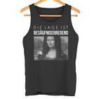 Mona Lisa Escaliert Eh Fun S Tank Top