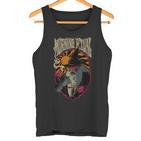 Morgenritual Zauberer Kaffeeliebhaber Mystische Hexe Tank Top