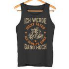 Motorcycle Ich Werde Nicht Alter Motorcycle Rider Biker Tank Top