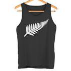 New Zealand Silver Fern Nz Proud Kiwi Rugby  Tank Top