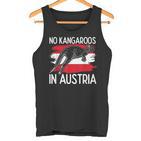 No Kangaroos In Austria Kangaroo Zoo Kangaroo Animal World Tank Top