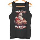 No Lifts No Buff Santa Tank Top