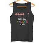 No Racism Es Ist Okay Anders Zu Sein Gegen Racism Tank Top