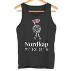 Nordkap Coordinates Tank Top