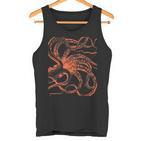 Octopus Tentacle Kraken Cthulhu Steampunk Ocean Sea Legend Tank Top