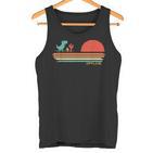 Offline Pixel Dinosaur Retrointage No Wifi Tank Top