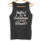 Oktoberfest Lederhosen S Tank Top