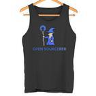 Open Sourcerer Programmer Tank Top