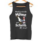 Ostsee Fun-Mach's Wie Die Möwe Und Scheiß Drauf Tank Top