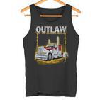 Outlaw Peterbilt Truck S Tank Top