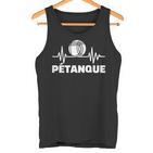 Petanque Boule Frequency Tank Top