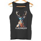 Platzhirsch Aprés-Ski Party Skier Stag  Tank Top