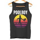 Poolboy Bademeister Lifeguard Swimming Pool Indoor Pool Tank Top