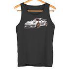 Porsc Gt 3 Rs Sports Car Coupe 911 Tank Top