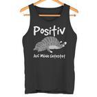 Positiv Auf Müde Getestet Fun Cat Sleep Tank Top