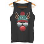 Reindeer Santa Claus Christmas Santa Christmas Tank Top