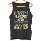 Rentner Eine Legende Geht In Rente 2024 Retirement Tank Top