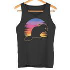 Retro Beaver Beaver Lovers Bobr Meme Tank Top