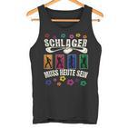 Retro Schlager Costume Outfit For Schlager Party Tank Top