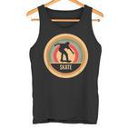 Retrointage Skating Skater  Tank Top