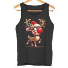 Rindeer Christmas Reindeer Christmas Tank Top