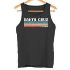 Santa Cruz Intage Retro 70S 80S Santa Cruz Ca Tank Top