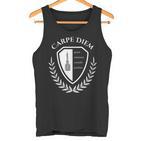 Seize The Day Carpé Diem Klassischer Toter Dichterliebhaber Tank Top